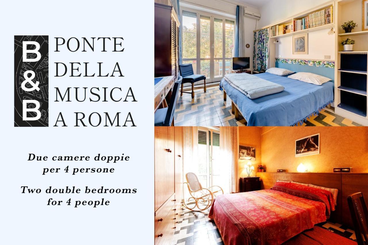 Bed & Breakfast Ponte Della Musica A Roma Kültér fotó